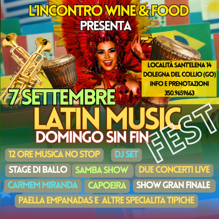Latin music fest - domingo sin fin